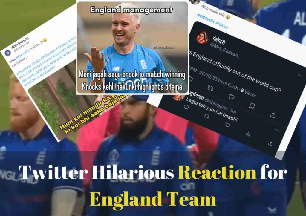 ENG vs SL match twitter reaction