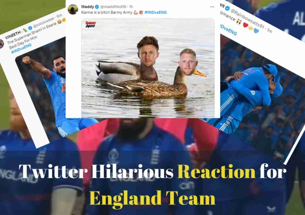 IND Vs ENG Twitter Reaction