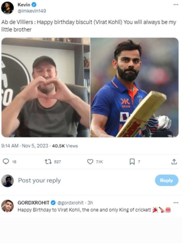 Virat Kohli Happy Birthday Wishes on Twitter